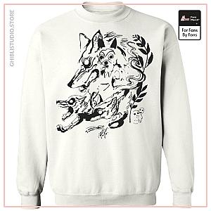 Princess Mononoke and The Wolf Creative Art Sweatshirt Unisex