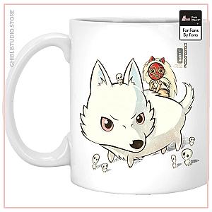 Princess Mononoke and The Wolf Cute Chibi Version Mug