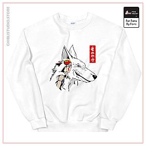 Princess Mononoke - San and The Wolf Sweatshirt Unisex