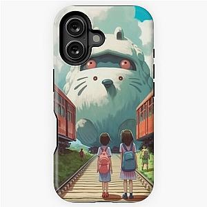 Ghibli Studio Cases - Spirited Away Train Poster iPhone Tough Case