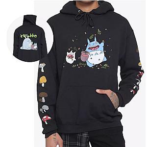 Ghibli Studio Hoodies - Cute Totoro Signature Anime Pullover Hoodie