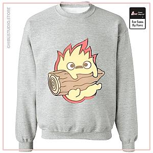 Howl's Moving Castle - Calcifer Chibi Sweatshirt