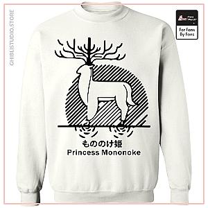 Princess Mononoke - Shishigami Line Art Sweatshirt Unisex