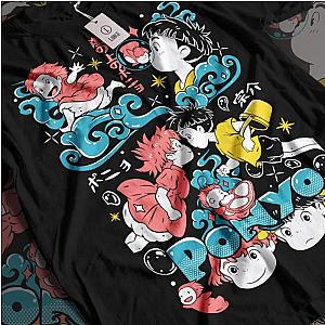Ghibli Studio T-Shirts - Ponyo Ghibli Studio Anime Classic T-shirt