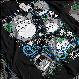 Ghibli Studio T-Shirts - Cute Totoro Ghibli Studio Anime Classic T-shirt