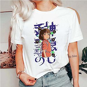 Ghibli Studio T-Shirts - Chihiro Ogino Spirited Away Anime T-shirt