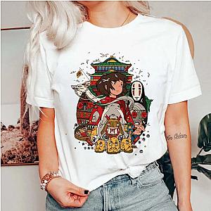 Ghibli Studio T-Shirts - Spirited Away Fantasy Anime Classic T-shirt