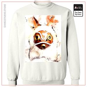 Princess Mononoke Mask Watercoloured Classic Sweatshirt