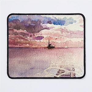 Ghibli Studio Mousepads - Tracks in the Sea Mouse Pad