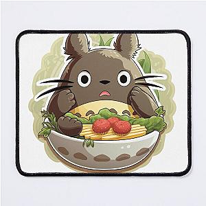 Ghibli Studio Mousepads - My Neighbor Totoro in a Cute Ramen Bowl Mouse Pad