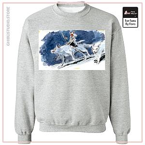 Princess Mononoke Water Color Art Sweatshirt Unisex