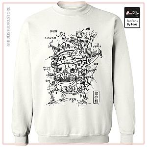 Howl's Moving Castle Sketch Sweatshirt
