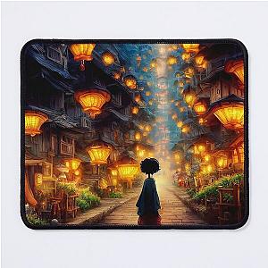 Ghibli Studio Mousepads - Spirited Away Town by RudeKittenDesigns Mouse Pad