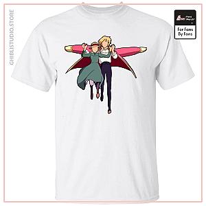 Howl's Moving Castle - Howl and Sophie Running Classic T Shirt