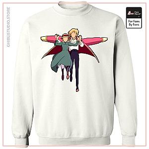 Howl's Moving Castle - Howl and Sophie Running Classic Sweatshirt
