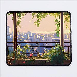 Ghibli Studio Mousepads - Ghibli-Inspired with Lush Plants Mouse Pad