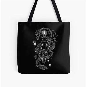 Ghibli Studio Bags - Ghibli Studios Family Tote Bag