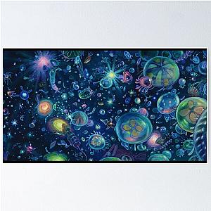 Ghibli Studio Posters - Ponyo and Jellyfish Wonderland Poster
