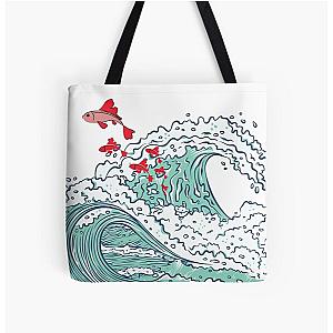 Ghibli Studio Bags - Ponyo Waves Tote Bag