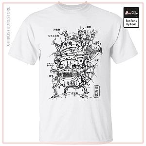Howl's Moving Castle Sketch T Shirt