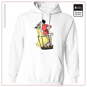 Howl's Moving Castle - Sophie and Howl Gazing at Each other Hoodie