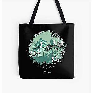 Ghibli Studio Bags - Soot Sprite All Over Print Tote Bag