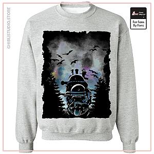Howl's Moving Castle At Night Sweatshirt