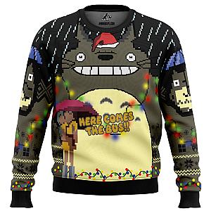 Sweater Here Comes The Bus My Neighbor Totoro Ugly Christmas