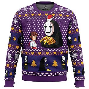 Sweater Chihiro and No Face Spirited Away Ugly Christmas