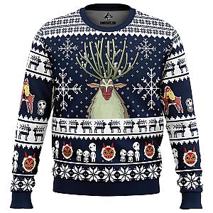 Sweater Forest Spirit Princess Mononoke Ugly Christmas
