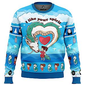 Sweater I Like Your Spirit Spirited Away Ugly Christmas