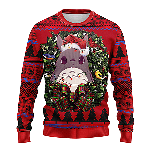 Totoro Ugly Christmas Sweater for Thanksgiving Gift
