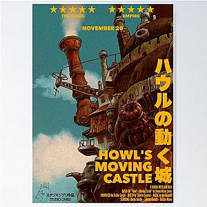 Ghibli Studio Posters - Enchanted Howl’s Castle Poster