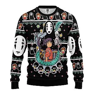 Spirited Away Ugly Christmas Sweater – Ghibli Gift for Thanksgiving