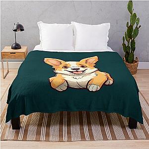 Ghibli Studio Blankets - Corgi Companion Adventure Throw Blanket