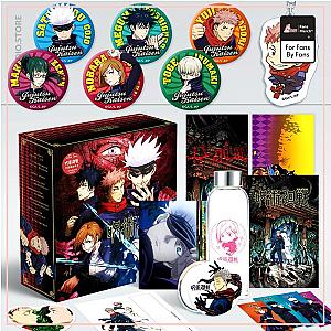 Jujutsu Kaisen Gift Box - Yuji Itadori Postcard Poster Badge Bookmark Fans Collection Toy