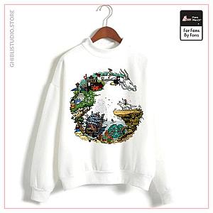 Totoro Studio Ghibli Sweatshirt - Funny Cartoon Studio Ghibli Sweatshirts