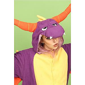 Christmas Onesie Pajamas - Purple Dragon Cute Onesie Pajamas