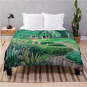 Ghibli Studio Blankets - Kiki’s Cozy Home Throw Blanket