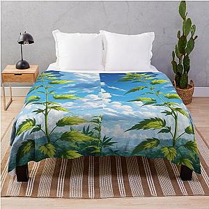 Ghibli Studio Blankets - Focused Landscape Serenity Throw Blanket