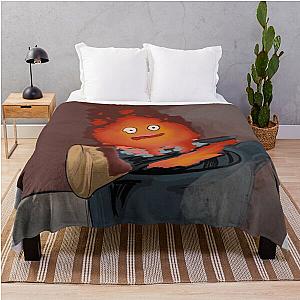Ghibli Studio Blankets - Enchanted Calcifer Throw Blanket