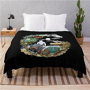 Ghibli Studio Blankets - Mystical Asiom Throw Blanket