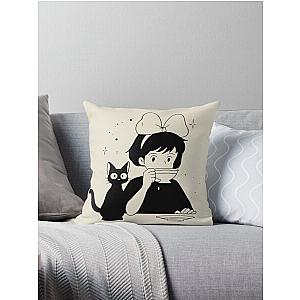 Ghibli Studio Pillows - Howl’s Hidden Garden Throw Pillow