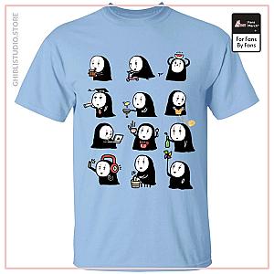 Cute No Face Kaonashi Collection T Shirt