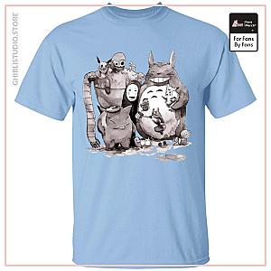 Ghibli ft. Pokemon Characters T Shirt