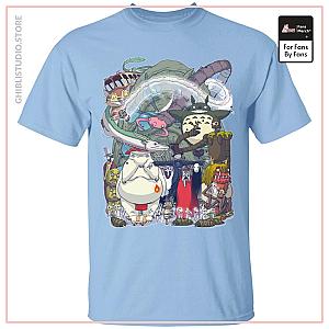 Ghibli Highlights Movies Characters Collection T Shirt
