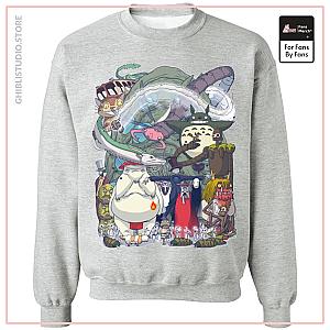 Ghibli Highlights Movies Characters Collection Sweatshirt