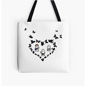 Jatp Ghost , butterfly All Over Print Tote Bag RB2510