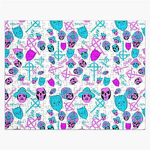 Pink and blue dream Ghost Jigsaw Puzzle RB2510