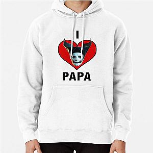 Ghost Band I Heart Papa Pullover Hoodie RB2510